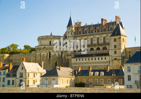 Chateau d'Amboise, valle della Loira, Francia Foto Stock