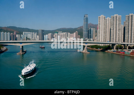 Asia, Cina, Hong Kong Tsuen Wan Foto Stock