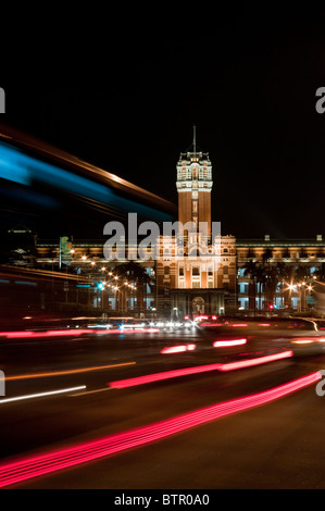 Asia, Taiwan, Taipei, Palazzo Presidenziale di notte Foto Stock