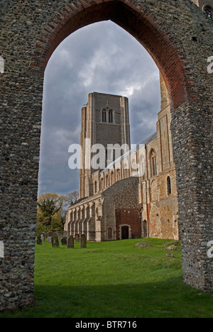 Wymondham Abbey, Norfolk. Foto Stock