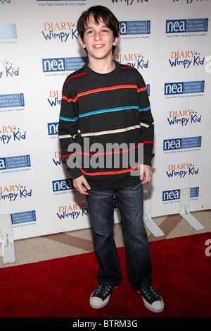 Diario di un WIMPY KID Premiere Foto Stock