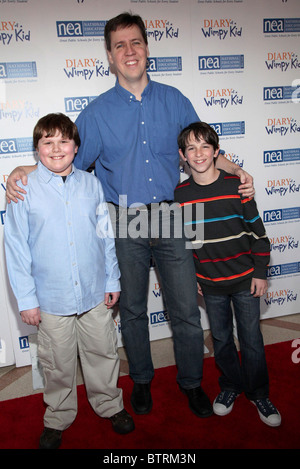 Diario di un WIMPY KID Premiere Foto Stock