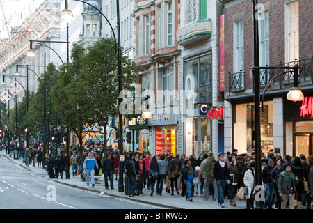 Oxford Street - Westminster - Londra Foto Stock