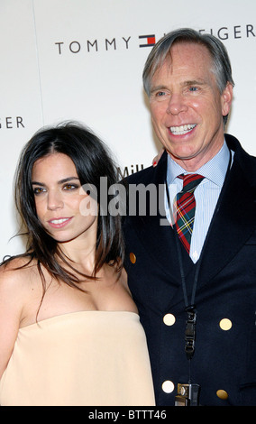 Tommy Hilfiger Fifth Avenue Global Flagship Store apertura Festa Notturna Foto Stock