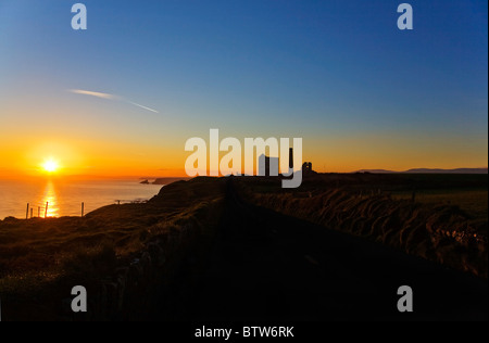 Xix secolo miniera di rame di edifici, Tankardstown, Bunmahon, rame Costa, nella contea di Waterford, Irlanda Foto Stock