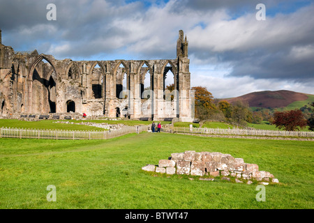 Bolton Abbey; Yorkshire Foto Stock
