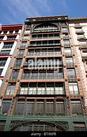 Cantante piccolo edificio nella zona di SoHo Foto Stock