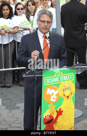 SESAME STREET Day commemora mostrano il quarantesimo anniversario Foto Stock