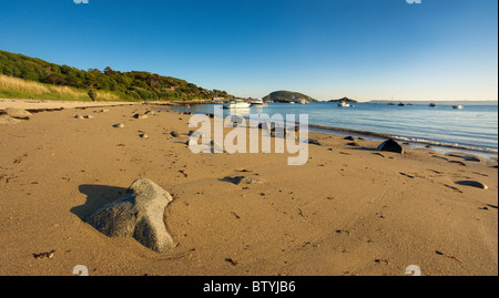 Fishermans Beach, Herm Island Foto Stock