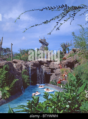 Acqua ride, la Typhoon Lagoon, Walt Disney World, a Orlando, Florida, Stati Uniti d'America Foto Stock