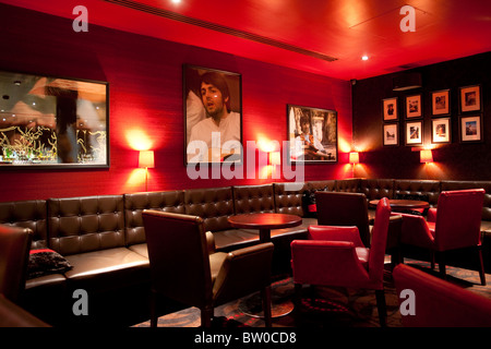 Hari's Bar a Hard Days Night Hotel Liverpool Beatles Themed Luxury Hotel Merseyside. Foto:Jeff Gilbert Foto Stock