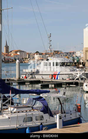 Les Sables d'Olonne un popolare Francese in località balneare e porto nella parte occidentale della Francia Foto Stock