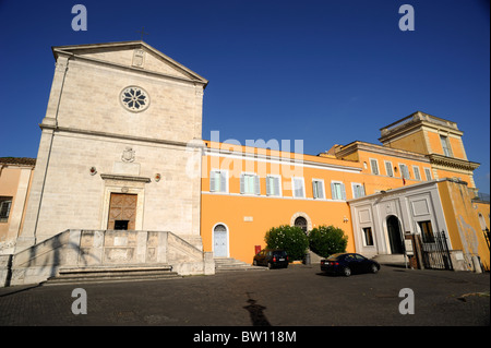 Italia, Roma, complesso di San Pietro in Montorio, chiesa, convento e accademia spagnola Foto Stock