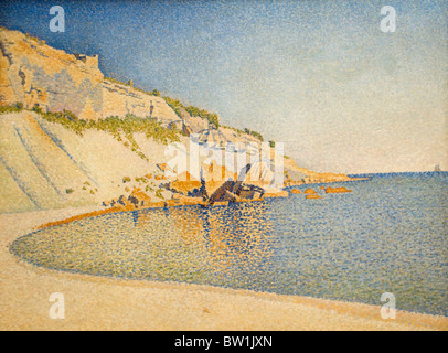 Secchio Signac Cassis Cap Lombard Opus 196 Francia - Francese 1889 Foto Stock