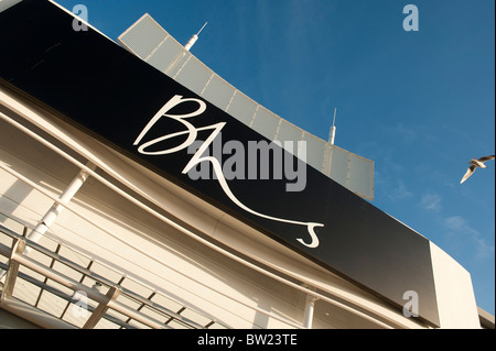 BHS department store a Trostre retail park Llanelli Wales UK Foto Stock