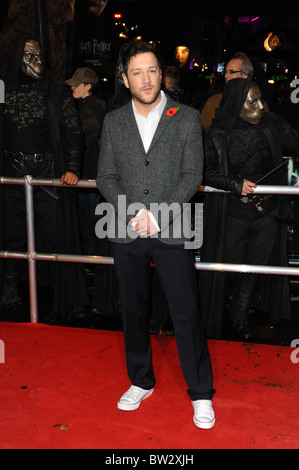 MATT CARDLE HARRY POTTER ED IL Deathly Hallows - Parte 1 - premiere del film Leicester Square Londra Inghilterra 11 Novembre 2010 Foto Stock