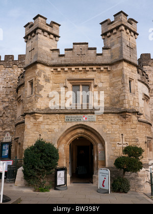 La vecchia prigione, ora un museo, Buckingham, Inghilterra Foto Stock