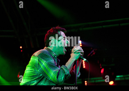 Jon Watkin del twang in esecuzione al artsfest Birmingham 2010 Foto Stock