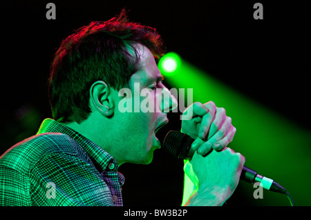 Jon Watkin del twang in esecuzione al artsfest Birmingham 2010 Foto Stock