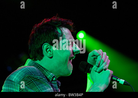 Jon Watkin del twang in esecuzione al artsfest Birmingham 2010 Foto Stock