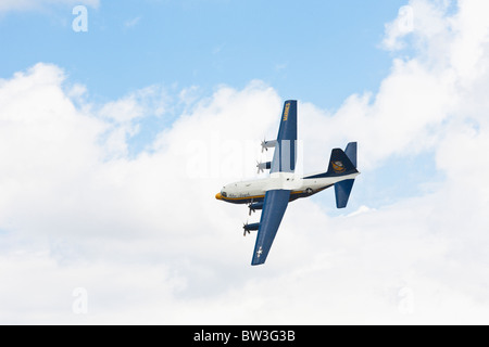 Lockheed-Martin C-130T Hercules ha nominato Fat Albert air show al NAS Jacksonville, Florida Foto Stock