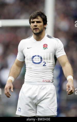 BEN FODEN INGHILTERRA RU TWICKENHAM MIDDLESEX INGHILTERRA 06 Novembre 2010 Foto Stock