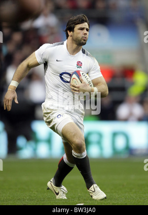 BEN FODEN INGHILTERRA RU TWICKENHAM MIDDLESEX INGHILTERRA 06 Novembre 2010 Foto Stock