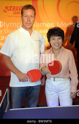 Olympic spettatore Celebrity Round Up Foto Stock