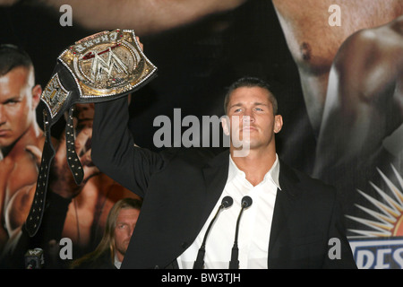 Superstars WWE WrestleMania Conferenza Stampa Foto Stock