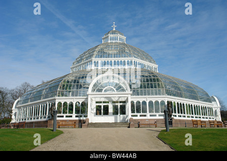 Il Palm House Sefton Park, Aigburth, Liverpool, Merseyside England, Regno Unito Foto Stock