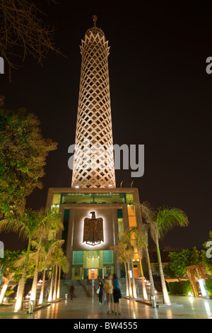 Aegypten ha, Kairo, Insel Gezira, Torre de Il Cairo Foto Stock