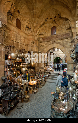 Aegypten ha, Kairo, im souk Khan el Khalili, Foto Stock