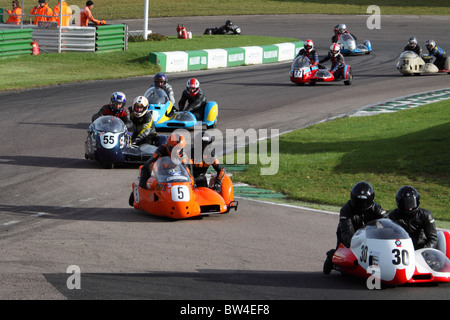 International festival sidecar Mallory Park Ott 2010 Foto Stock