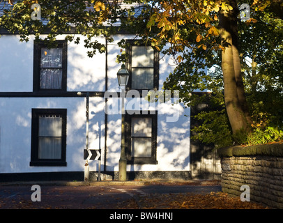Parte della scogliera Conservation Area( vicino al fiume Irwell), Salford, Greater Manchester, Inghilterra, Regno Unito Foto Stock