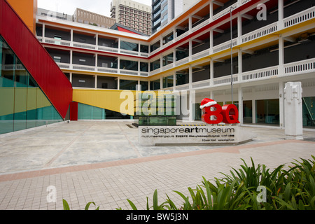 Museo dell'Arte di Singapore, Singapore, Asia Foto Stock