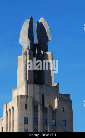 Le ali del progresso da Ralph T. Walker Foto Stock
