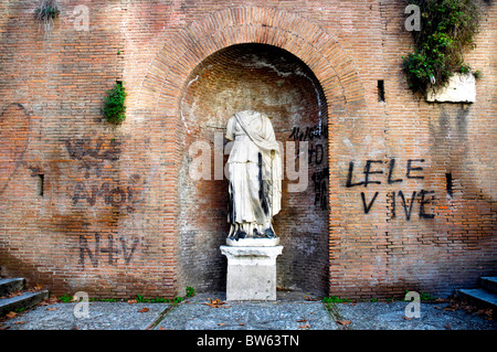 Ingresso di Villa Aldobrandini, Roma, Italia Foto Stock