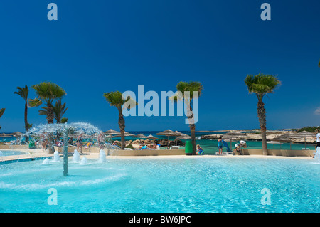 Adams Beach Hotel di Ayia Napa, la Repubblica di Cipro Foto Stock