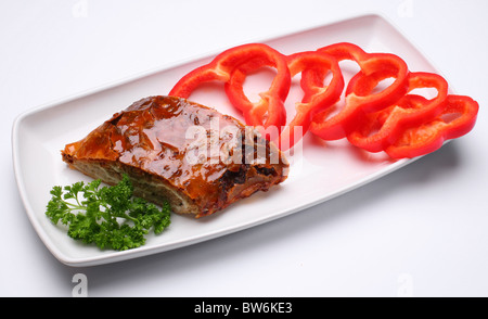 Pasty con uno a base di carne Foto Stock