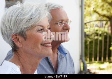 Coppia senior ritratto di close-up Foto Stock