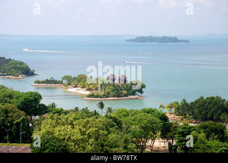 Ponte in Sentosa, Singapore Foto Stock