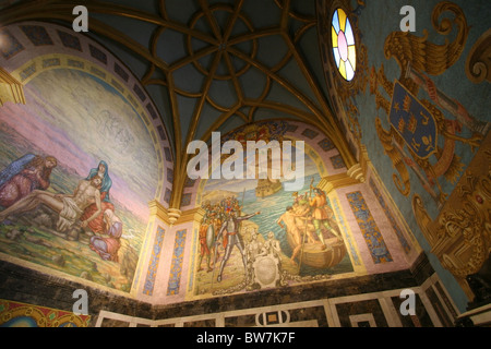 Tomba di Francisco Pizarro, Basilica Cattedrale di Lima, Plaza Mayor, Lima, Perù. Foto Stock