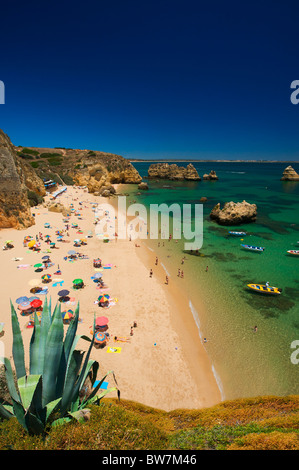 Praia Dona Ana, Algarve, PORTOGALLO Foto Stock