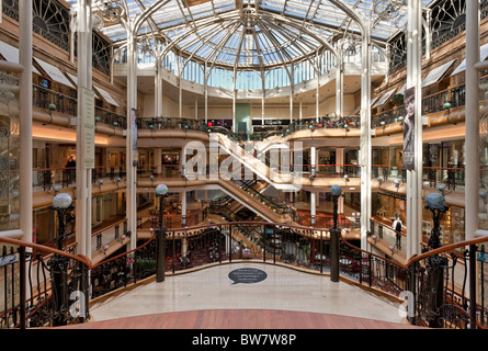 Princes Square, uno stile art nouveau Shopping Mall in Glasgow Foto Stock