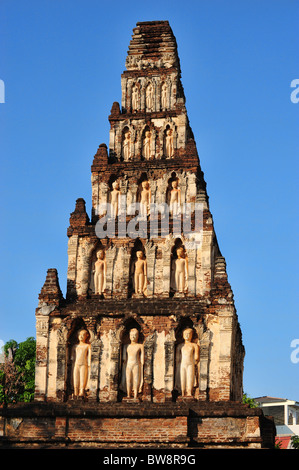 Stupa - Wat Cham Devi, Lamphun Foto Stock