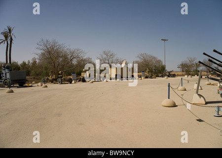 Forza Aerea israeliana Museum a Hazerim nella periferia di Beersheva ( Beersheba) Israele Foto Stock