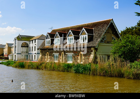 Bude Canal a Bude in North Cornwall, Inghilterra. Foto Stock