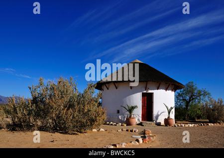 Un stile africano guest house di lusso in una riserva di caccia. Sud Africa. Foto Stock