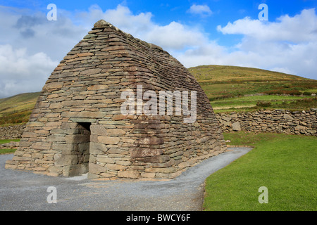 Gallarus Oratorio, la penisola di Dingle, Contea di Kerry, Irlanda Foto Stock