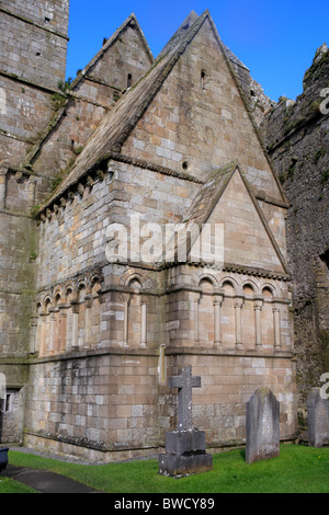 Cormac la cappella (1127-1134), Tipperary, Rocca di Cashel, Irlanda Foto Stock